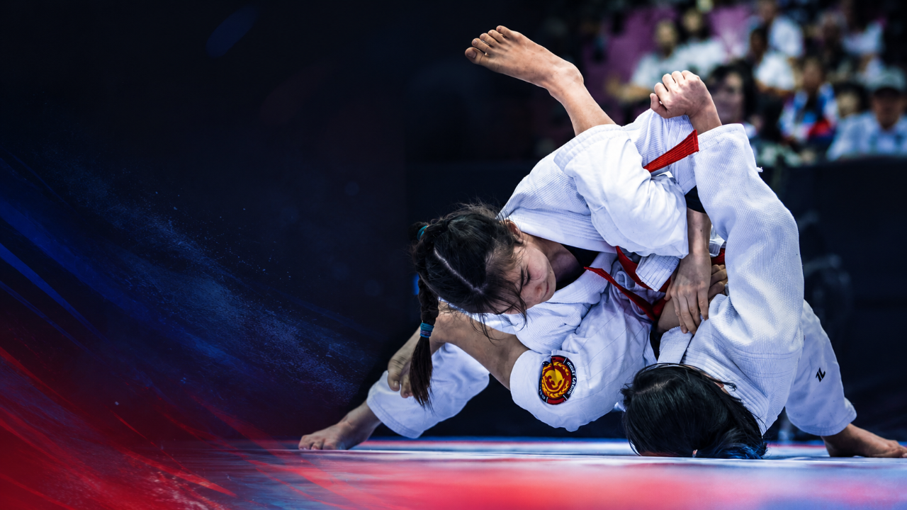 Bailey Heinsohn competing for the Philippines at the 2025 Asian Youth Jiu-Jitsu Championship in Bangkok, Thailand.