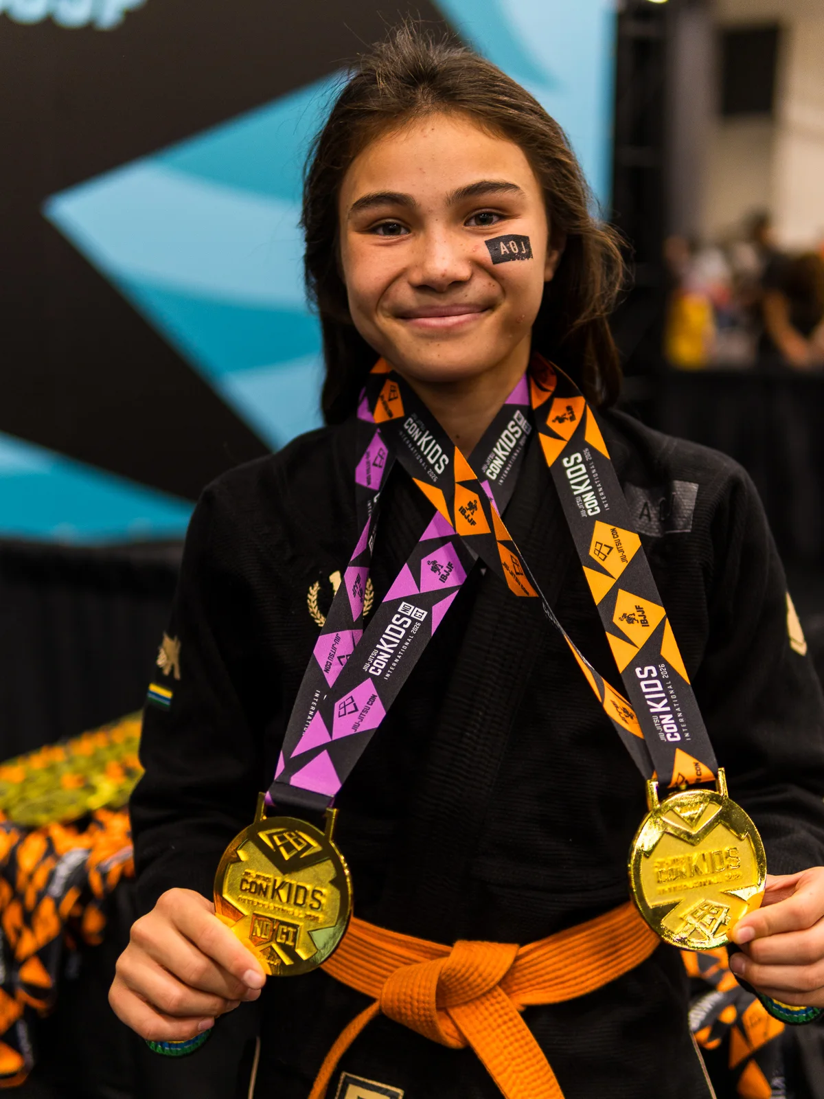 Bailey Heinsohn after completing a double-gold weekend at the 2026 IBJJF Jiu-Jitsu CON in Las Vegas.